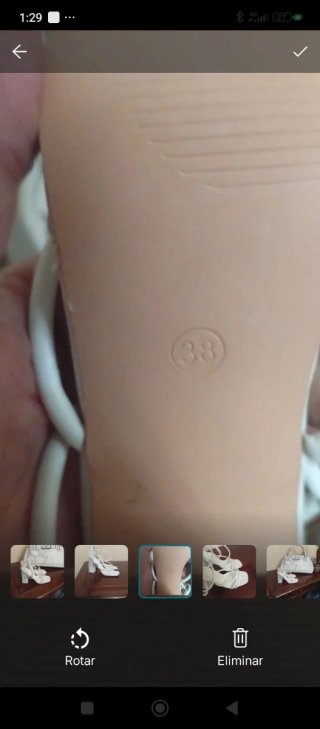 Sandalias Verano Blancas nuevas