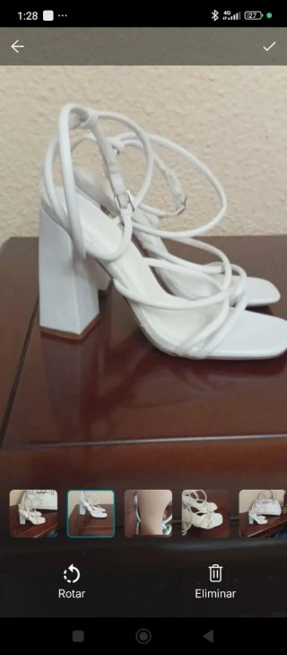 Sandalias Verano Blancas nuevas