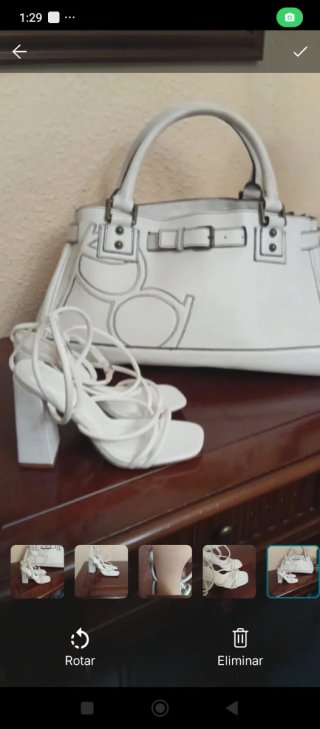 Sandalias Verano Blancas nuevas