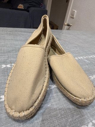 Alpargatas Beige Talla 42