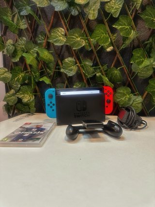 Nintendo Switch V1 + Accesorios + Juego