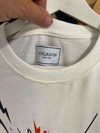 Camiseta Iceberg Popeye Negra y Blanca