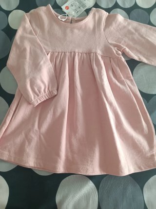 Vestido Lefties rosa 9-12 meses