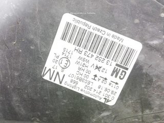 Faro derecho opel 13252473rh zafira b a05 22376022