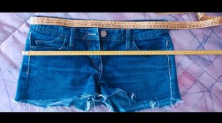 Pantalón corto vaquero mujer Talla 36
