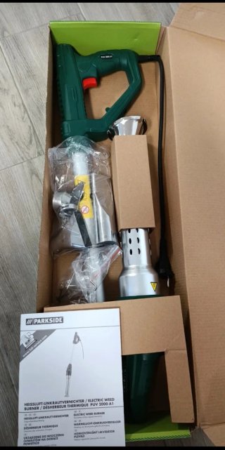 Queimador de ervas daninhas Parkside PUV 2000 A1