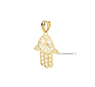 colgante oro 18k