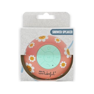 Mr Wonderful WONDEE altavoz ducha bluetooth rosa