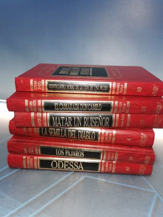 BIBLIOTECA GRANDES ÉXITOS, 6 LIBROS, EDICIONES ORBIS 1985