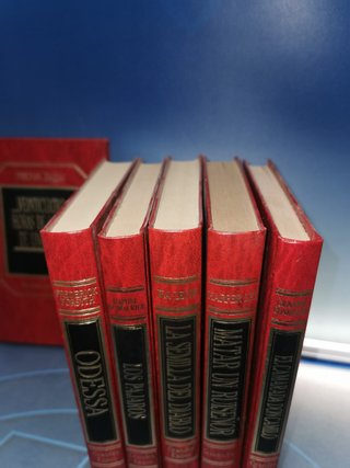 BIBLIOTECA GRANDES ÉXITOS, 6 LIBROS, EDICIONES ORBIS 1985