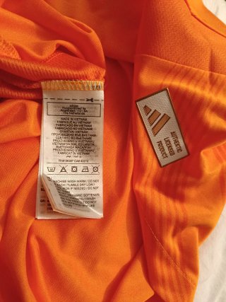 Camiseta Real Madrid Oficial 3XL Naranja
