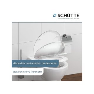 Schütte asiento inodoro cierre suave duradero