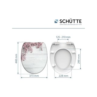 Schütte asiento inodoro cierre suave duradero