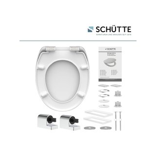 Schütte asiento inodoro cierre suave duradero