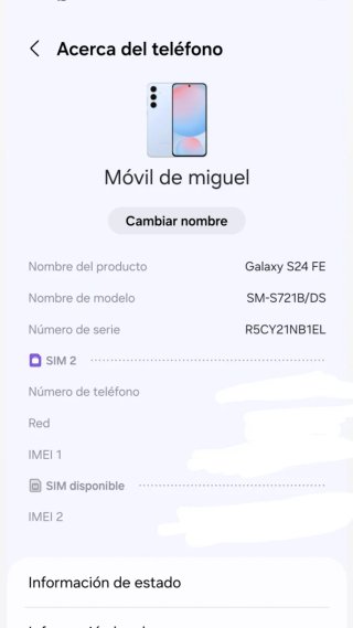 Móvil Samsung