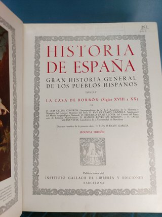 Historia de España. Gran Historia General de los Pueblos Hispanos. Tomo IV