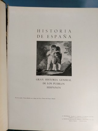 Historia de España. Gran Historia General de los Pueblos Hispanos. Tomo IV