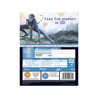 Avatar 3D Blu Ray Regione Libera