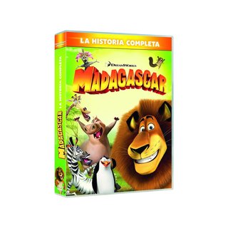 Madagascar 1-3 DVD película animación aventura