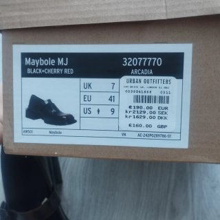 Dr. Martens Maybole Cherry Mary Janes