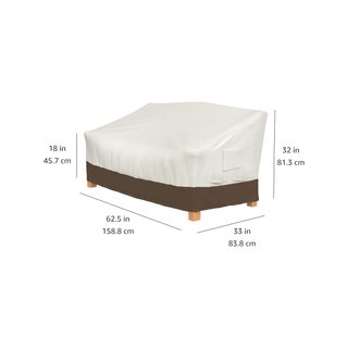Amazon Basics funda banco 3 plazas resistente