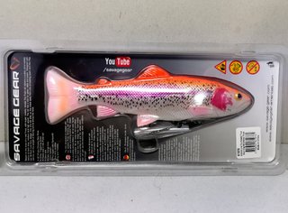Señuelo Savage Gear 4D Line Thru Pulse Tail Trout
