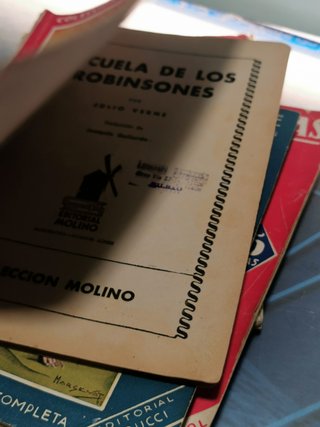 6 libros pulp, colección molino, selección molino y mas