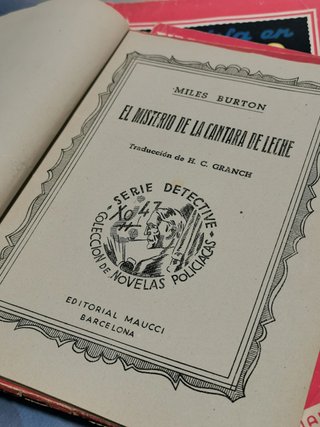 6 libros pulp, colección molino, selección molino y mas