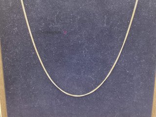 cadena oro 18k 25cm