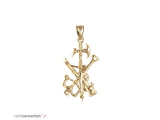 crucifijo oro 18k