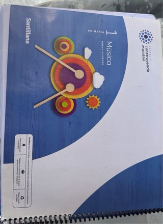 Música 1 Primaria nuevo acordes