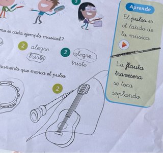 Música 1 Primaria nuevo acordes