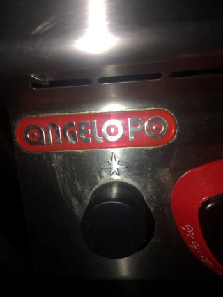 Cocina Profesional Angelo Po 4 fuegos