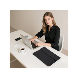 Funda portátil cuero microfibra protección MacBook