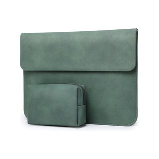 Funda portátil cuero microfibra protección MacBook