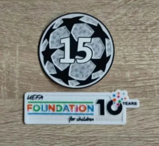 Parches Champions League y UEFA Foundation