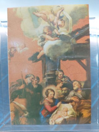 4 Postales religiosas antiguas.