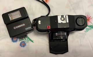 Cámara Minox CX100 con flash Cobra