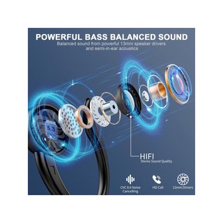 Auriculares deportivos bluetooth con cancelación