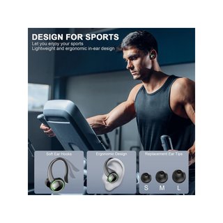Auriculares deportivos bluetooth con cancelación