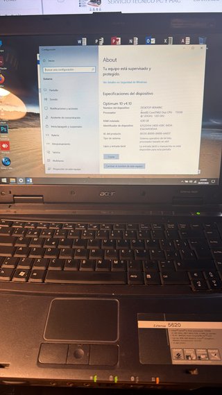 Portátil Acer Extensa 5620 Intel Core 2 Duo