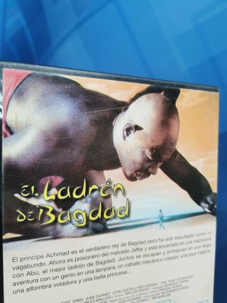 película, DVD, EL LADRÓN DE BAGDAD, LUDWIG BERGER