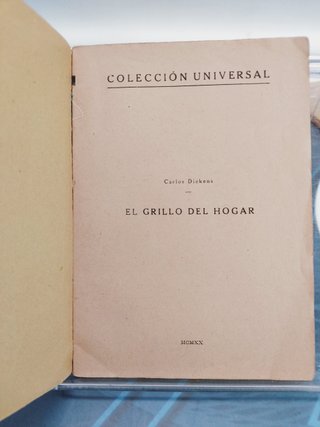 4 Libros Colección Universal. Calpe, 1920-1923.