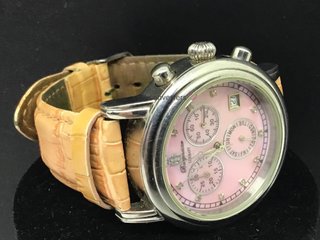 reloj pulsera señora burgmeister 163 cronografo
