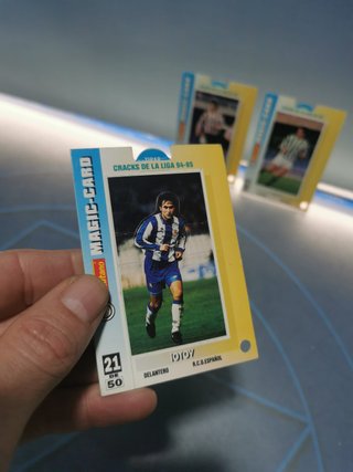cromos, 4 unidades, MAGIC-CARD DE MATUTANO - CRACKS DE LA LIGA 94-95