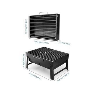 Uten Parrilla plegable carbón para acampar