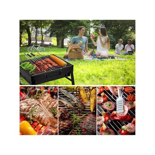 Uten Parrilla plegable carbón para acampar