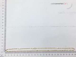 cadena oro 18k 25cm
