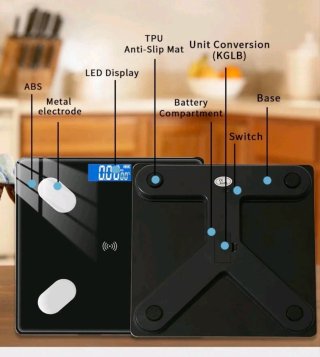 Bilancia Pesa Persone Smart Bluetooth 180kg