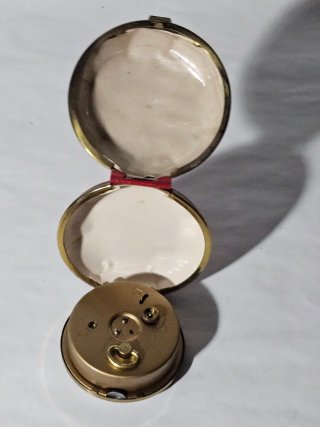 Reloj de viaje B.W. antiguo